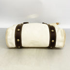 Louis Vuitton Tote Bag Antigua Cabas MM Ecru — view 3