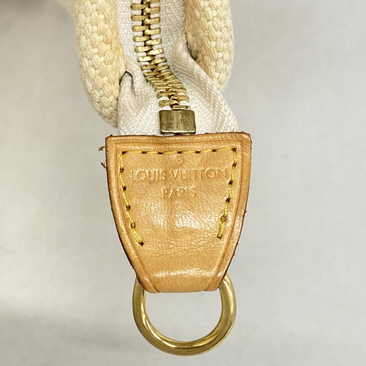 Louis Vuitton Tote Bag Antigua Cabas MM Ecru — view 5