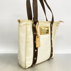 Louis Vuitton Tote Bag Antigua Cabas MM Ecru — view 2