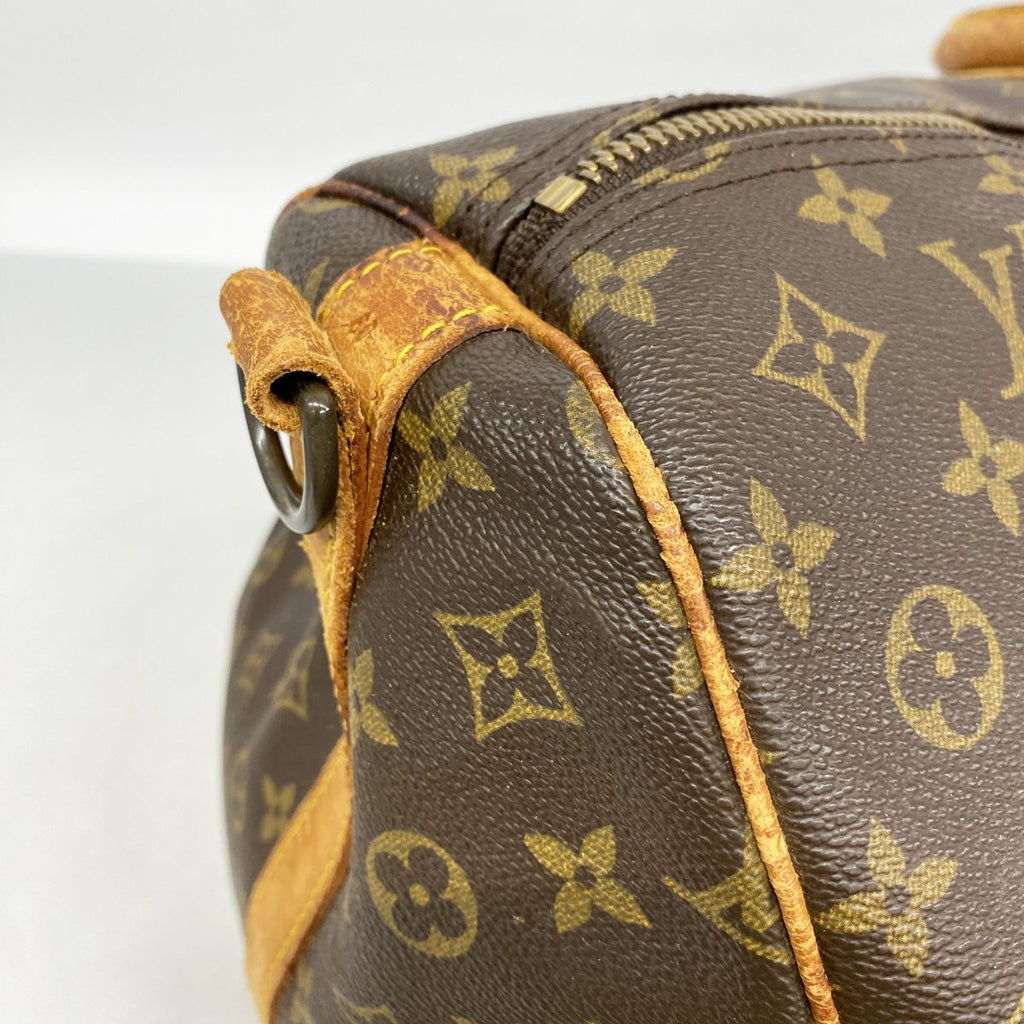 Louis Vuitton Boston Bag Monogram Keepall Bandouliere 60 Brown — view 8