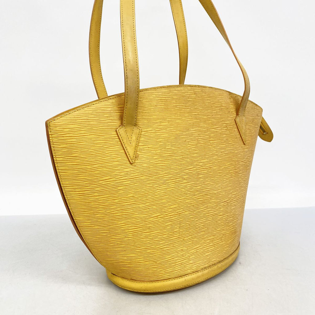 Louis Vuitton Shoulder Bag Epi Saint Jacques Shopping Jaune — view 2