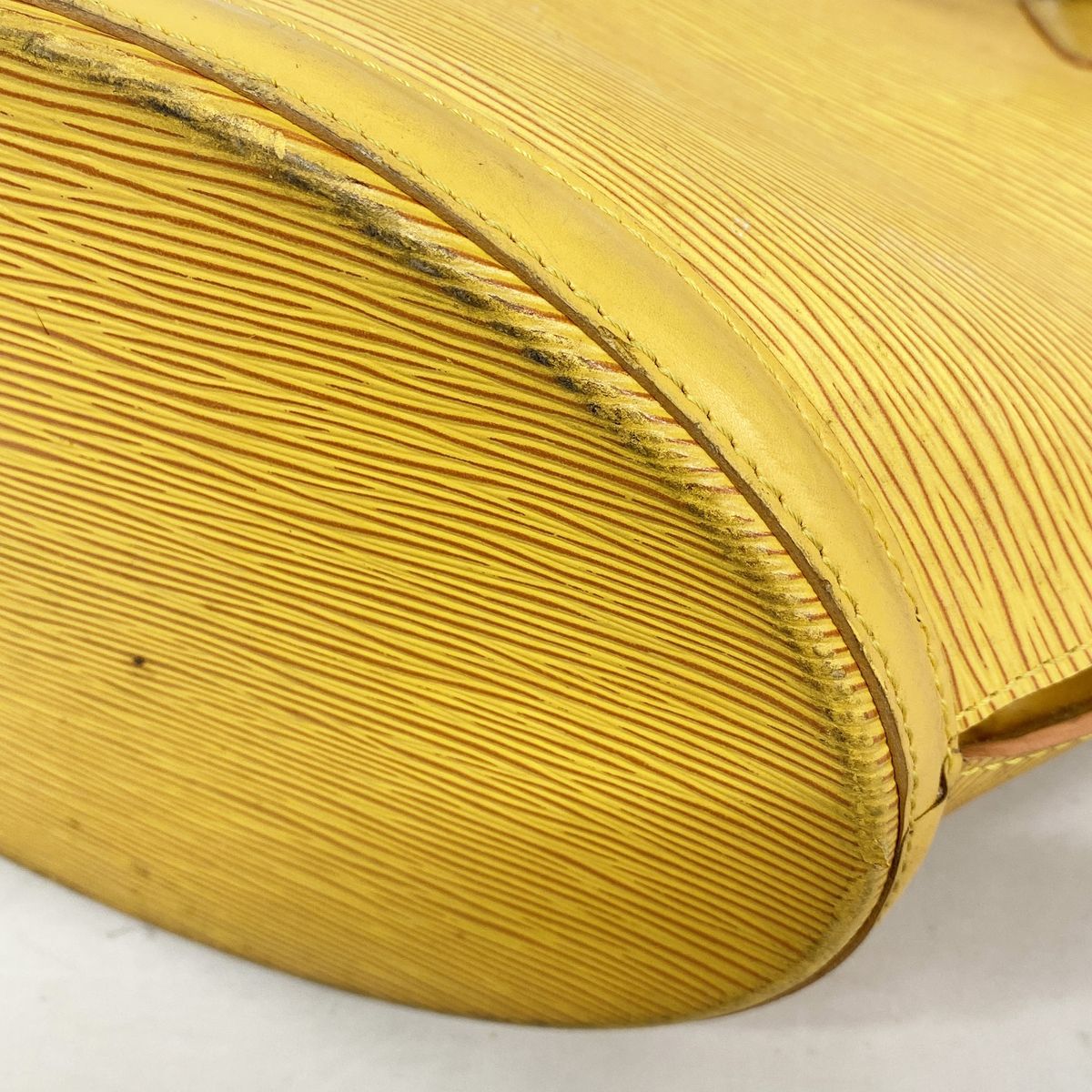 Louis Vuitton Shoulder Bag Epi Saint Jacques Shopping Jaune — view 6