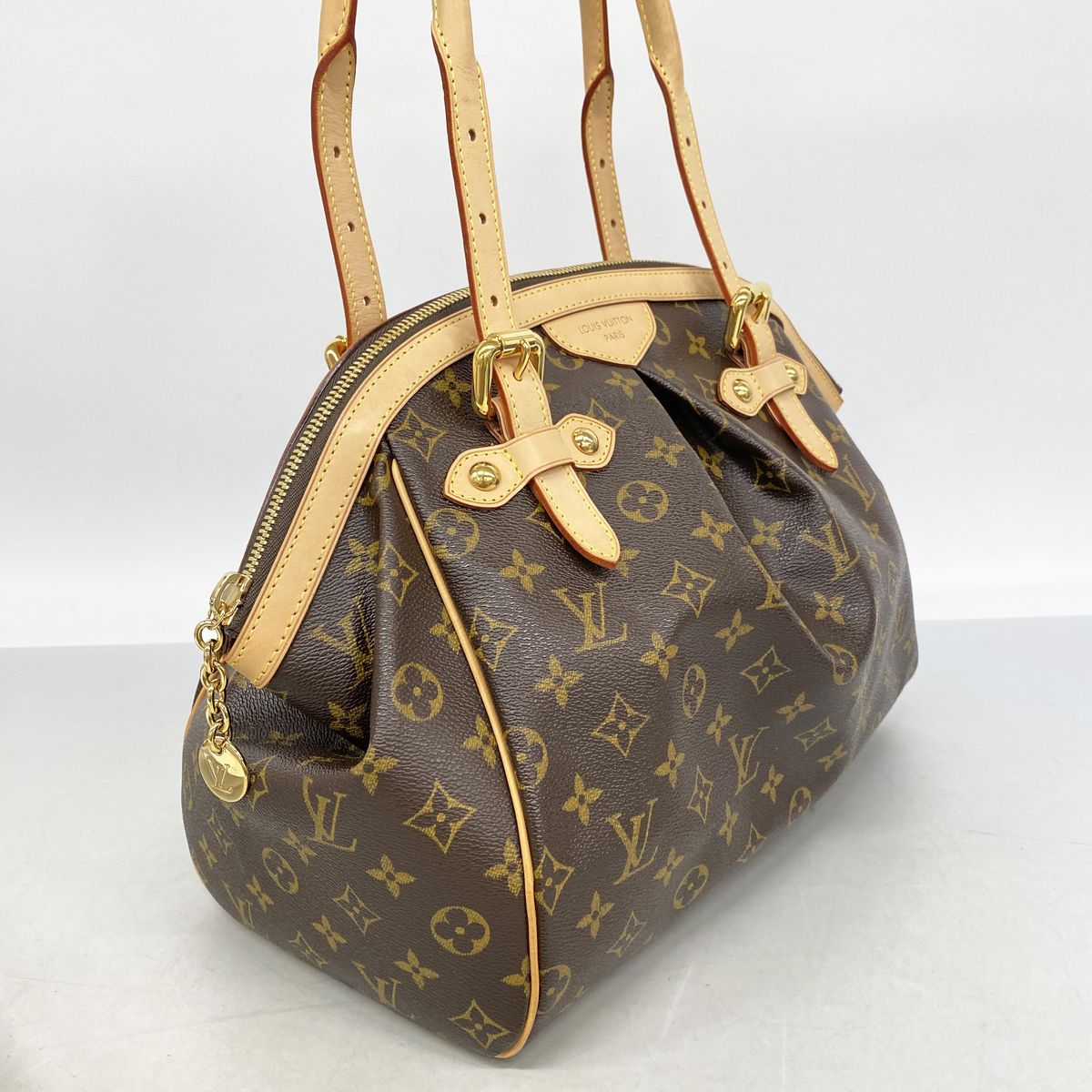 Louis Vuitton Shoulder Bag Monogram Tivoli GM Brown — view 2