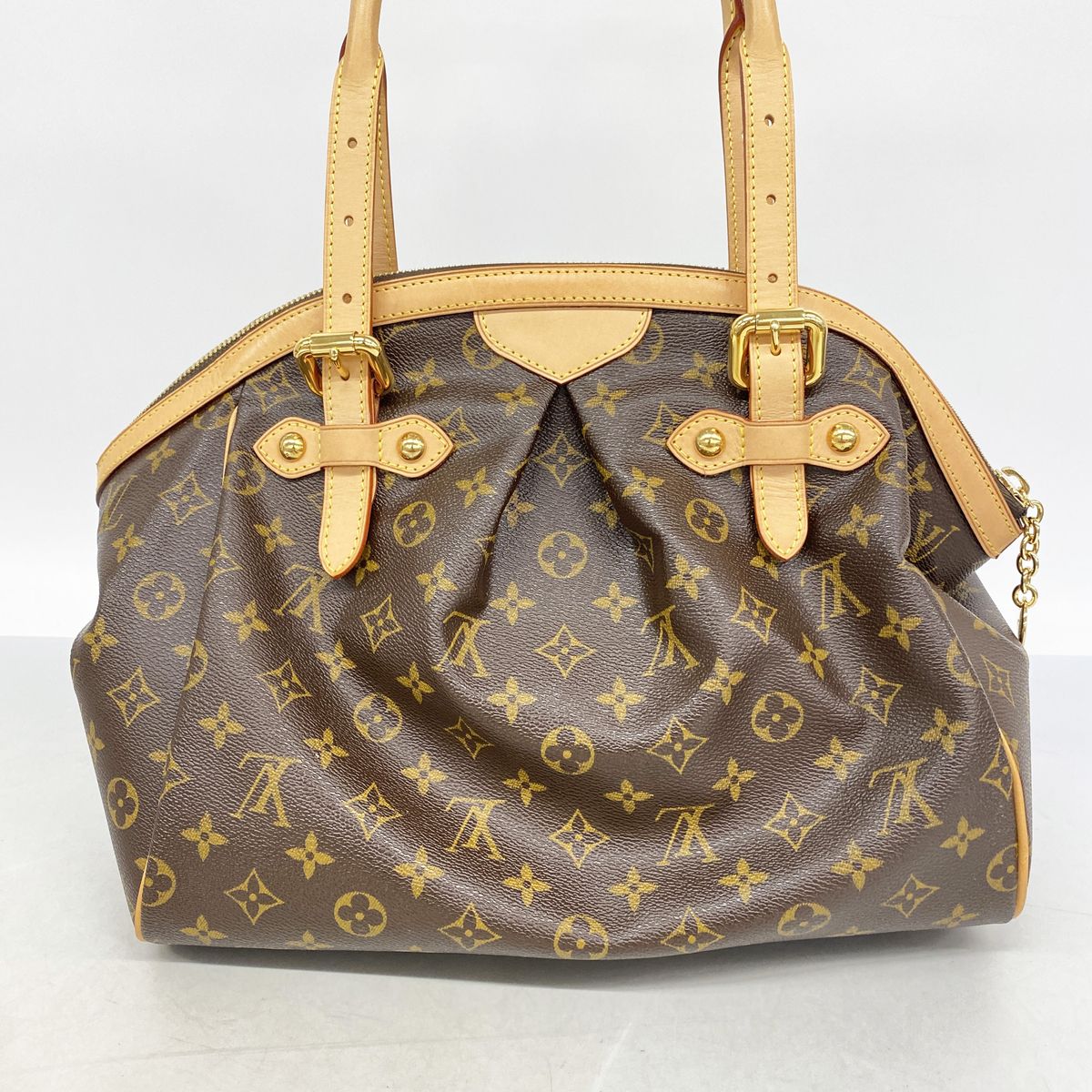 Louis Vuitton Shoulder Bag Monogram Tivoli GM Brown — view 8