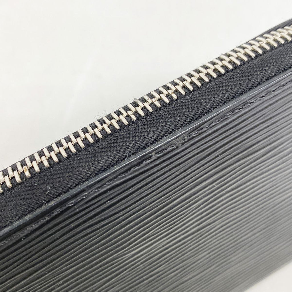 Louis Vuitton Wallet Epi Zippy Noir — view 7