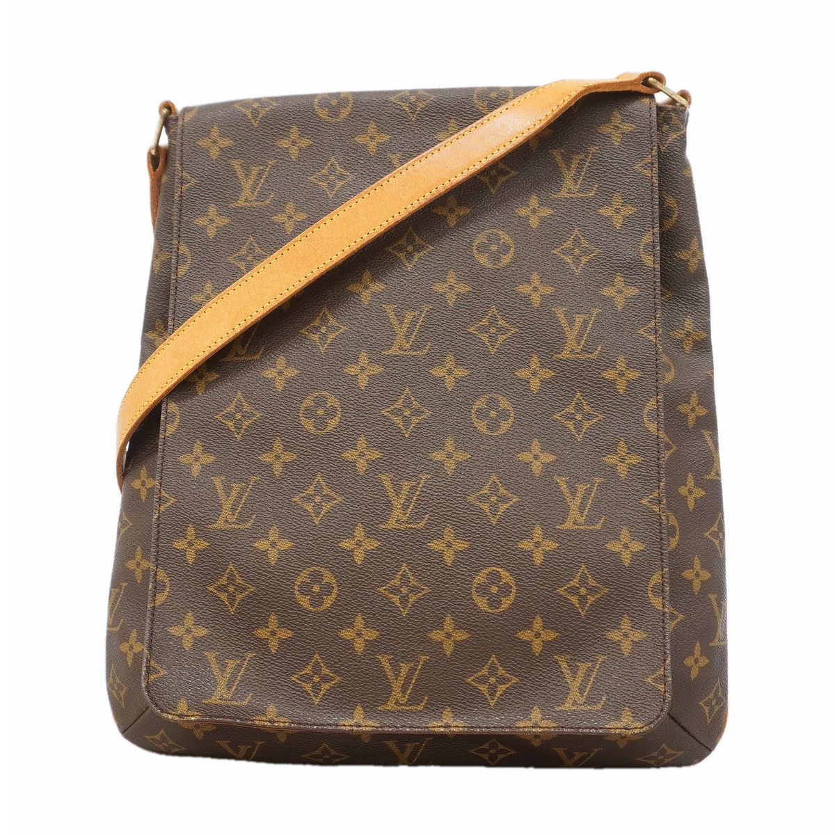 Louis Vuitton Shoulder Bag Monogram Musette Brown
