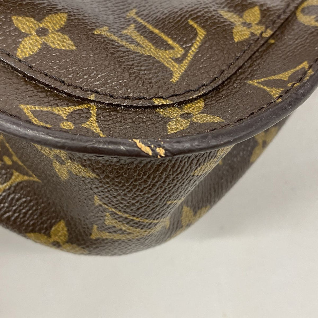 Louis Vuitton Shoulder Bag Monogram Saint-cloud GM Brown — view 8