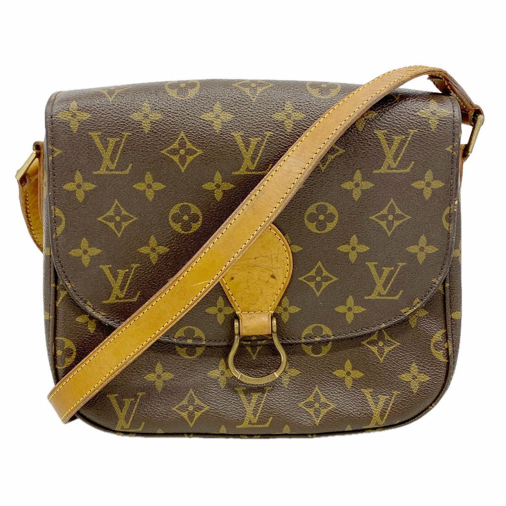 Louis Vuitton Shoulder Bag Monogram Saint-cloud GM Brown