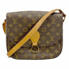 Louis Vuitton Shoulder Bag Monogram Saint-cloud GM Brown