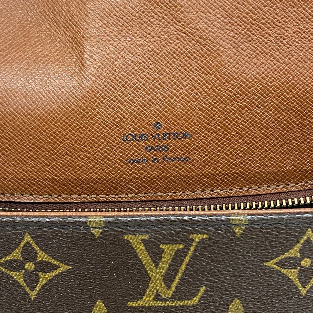 Louis Vuitton Shoulder Bag Monogram Saint-cloud GM Brown — view 5