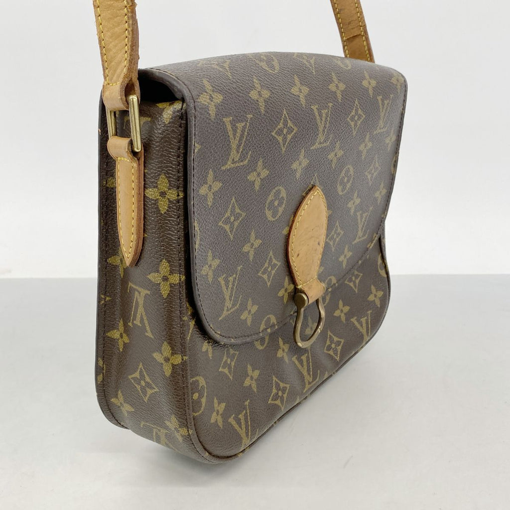 Louis Vuitton Shoulder Bag Monogram Saint-cloud GM Brown — view 2