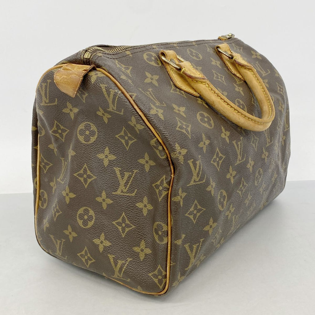 Louis Vuitton Handbag Monogram Speedy 30 Brown — view 2
