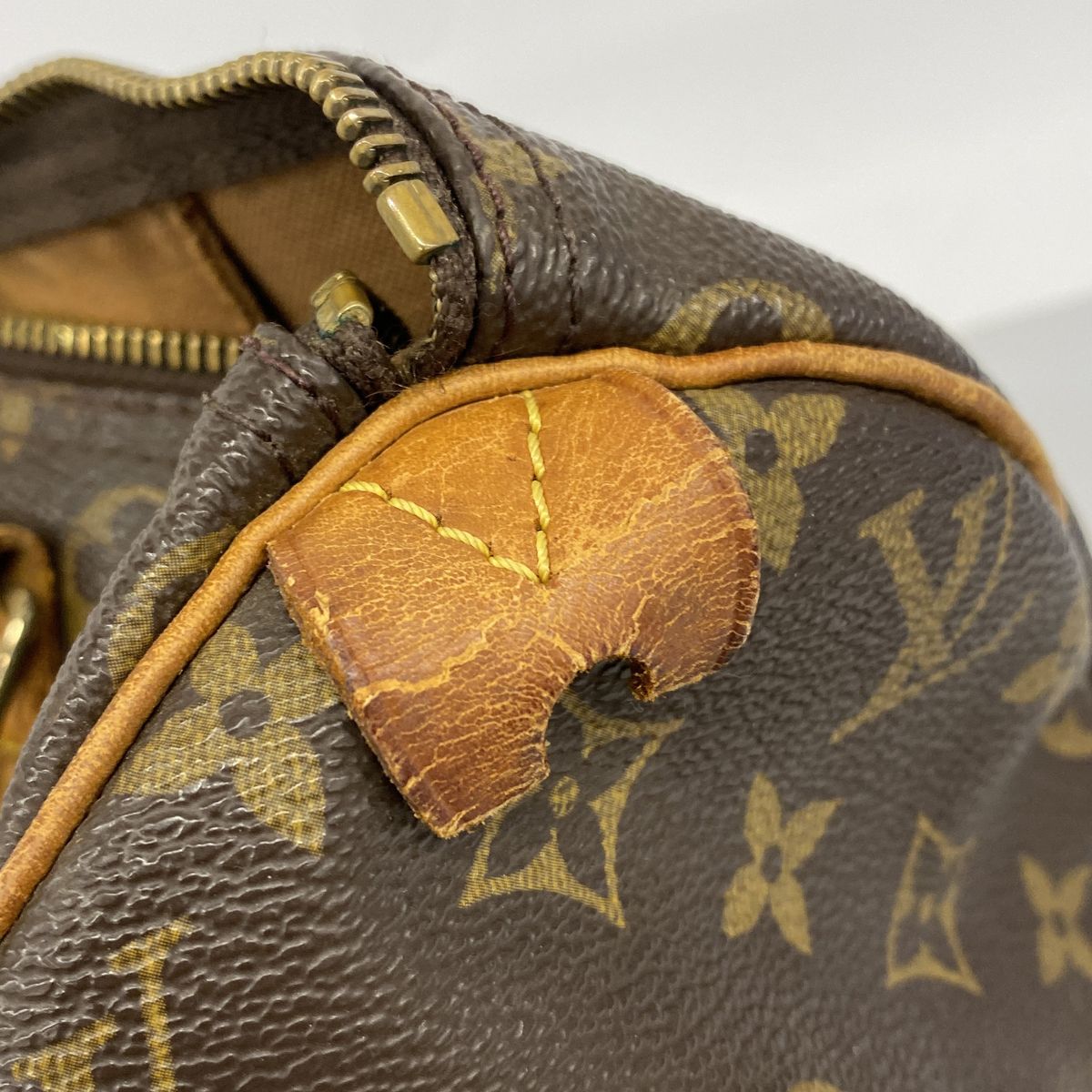 Louis Vuitton Handbag Monogram Speedy 30 Brown — view 7