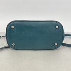 Chanel Backpack Quilted Lambskin Vinyl Green Silver — view 3