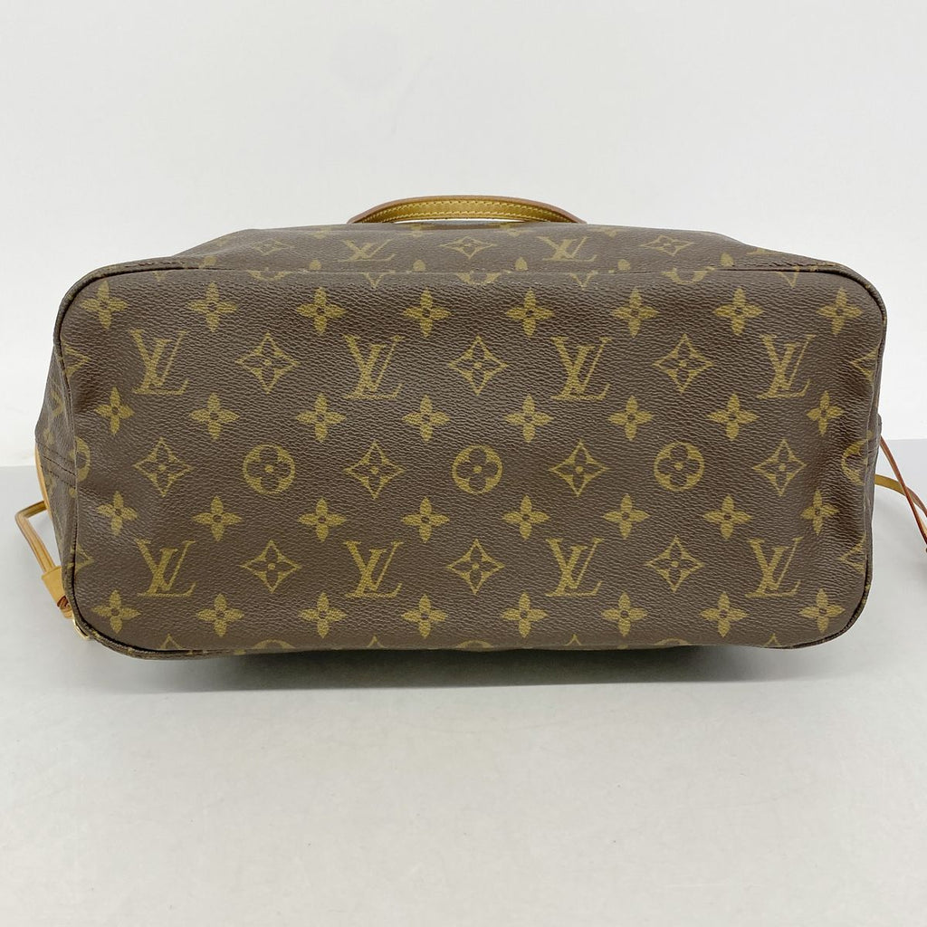 Louis Vuitton Tote Bag Monogram Neverfull MM Brown — view 3