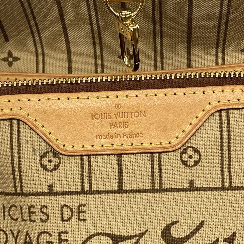 Louis Vuitton Tote Bag Monogram Neverfull MM Brown — view 5