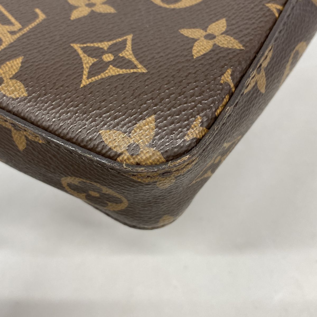 Louis Vuitton Clutch Monogram Soft Trunk Poche Brown — view 7