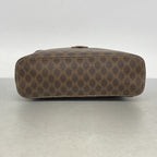 Celine Vanity Bag Macadam Brown Gold — view 3