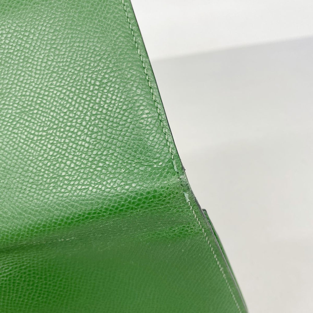 Hermes Wallet Bearn Soufflet Veau Epsom Bamboo Silver — view 5