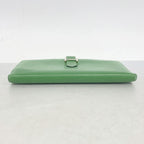 Hermes Wallet Bearn Soufflet Veau Epsom Bamboo Silver — view 2