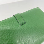 Hermes Wallet Bearn Soufflet Veau Epsom Bamboo Silver — view 8
