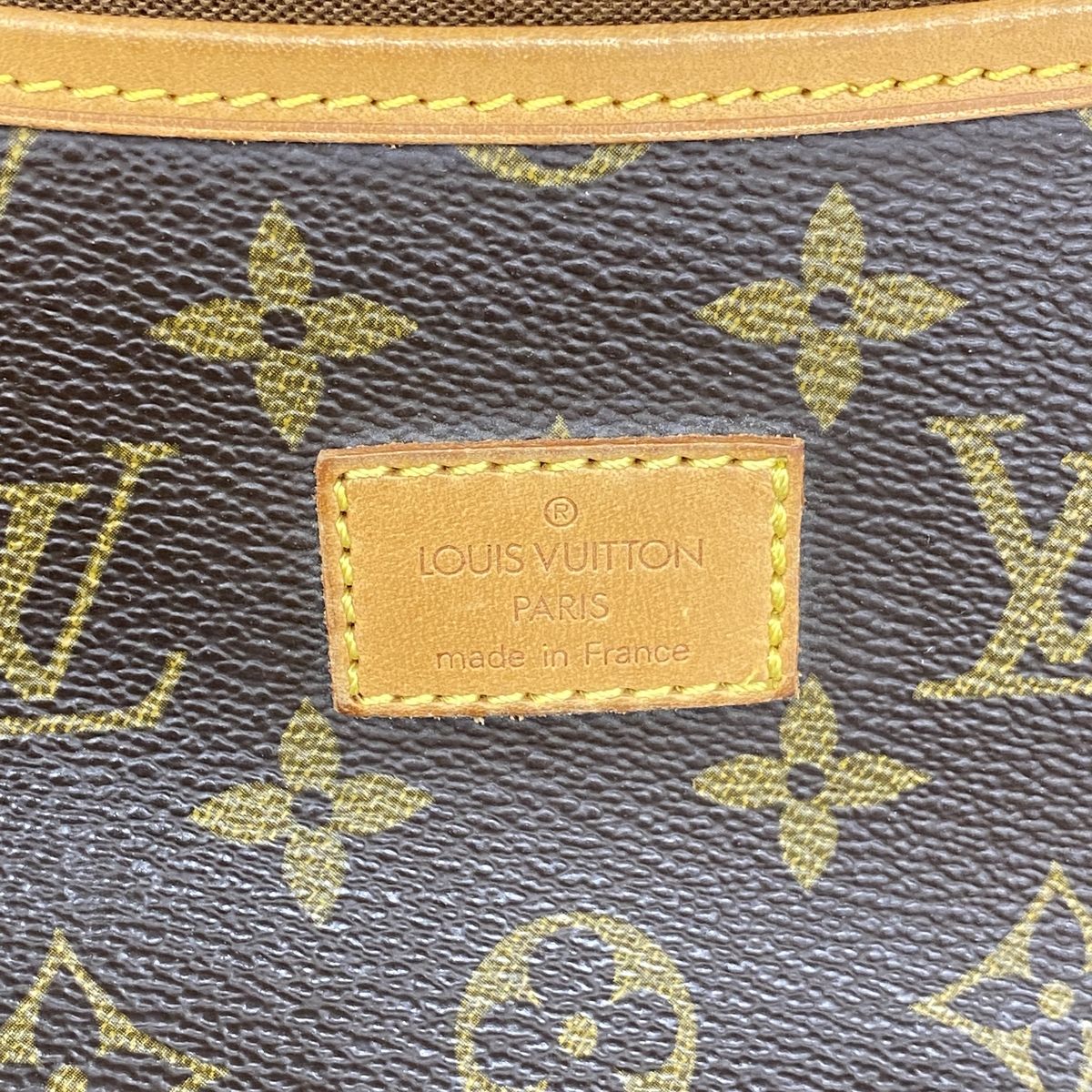 Louis Vuitton Shoulder Bag Monogram Saumur 35 Brown — view 5