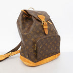Louis Vuitton Backpack Monogram Montsouris GM Brown — view 2