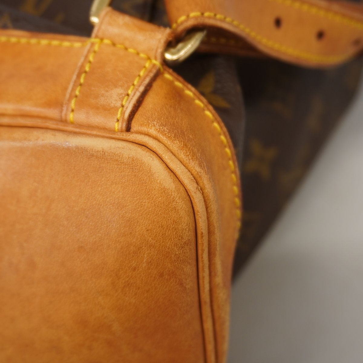 Louis Vuitton Backpack Monogram Montsouris GM Brown — view 7