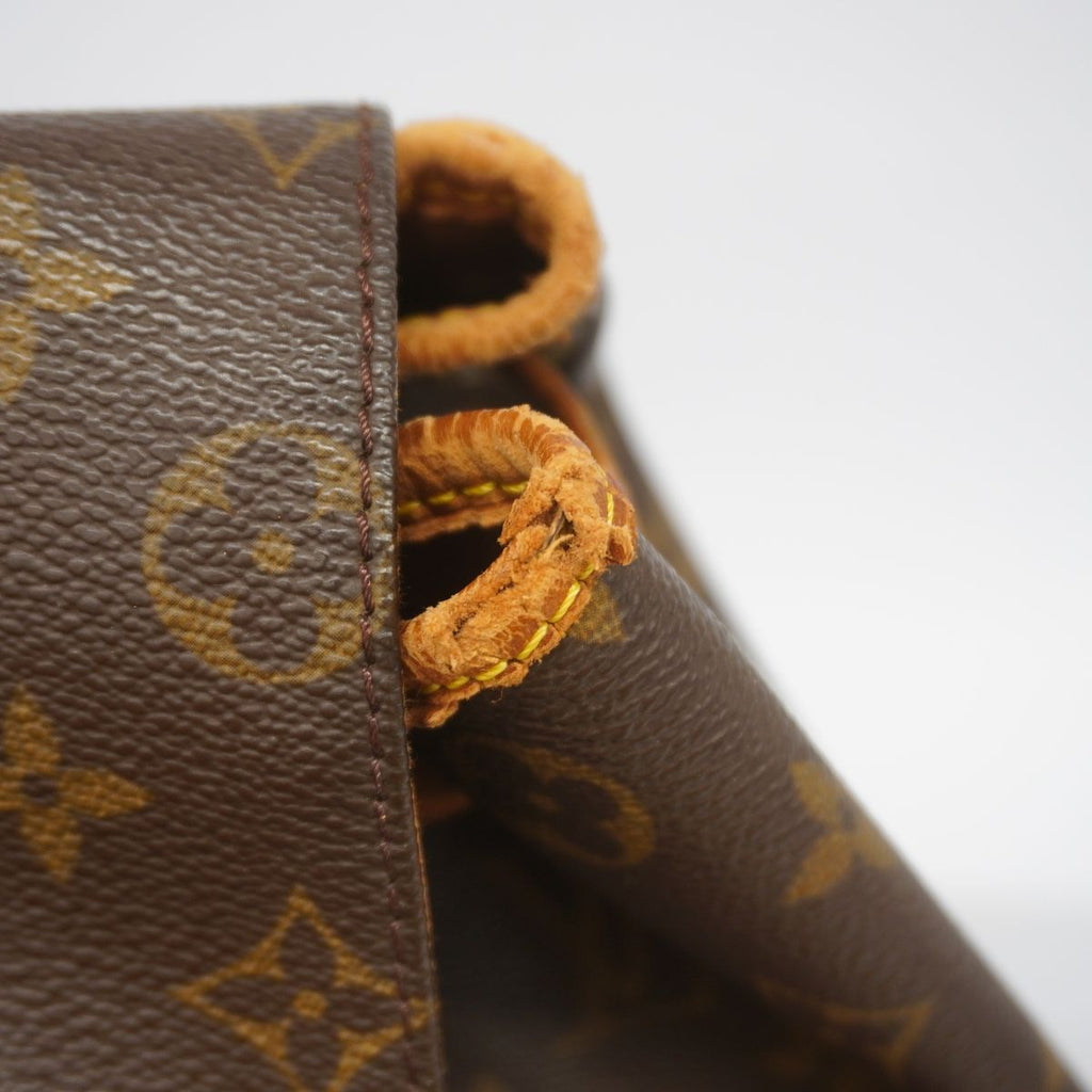 Louis Vuitton Backpack Monogram Montsouris GM Brown — view 6