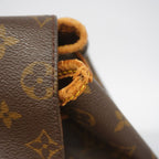 Louis Vuitton Backpack Monogram Montsouris GM Brown — view 6