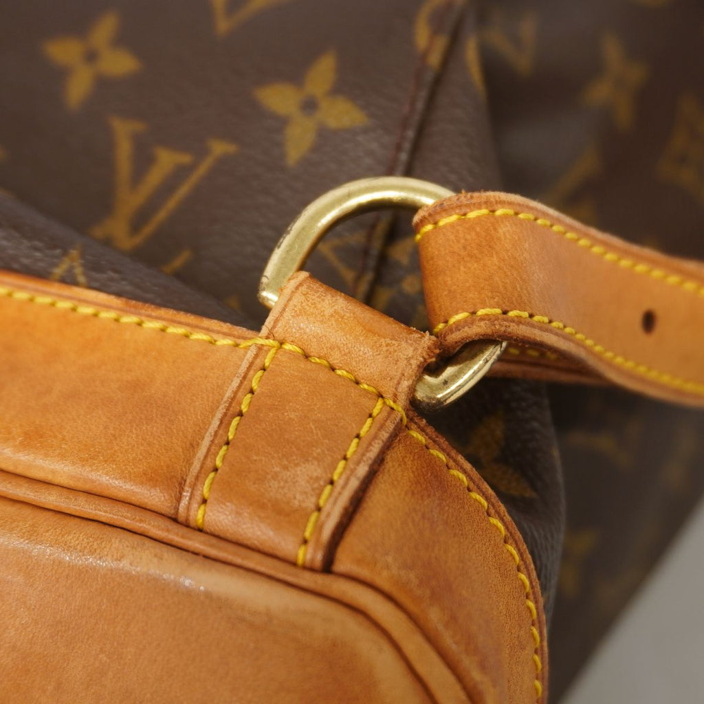 Louis Vuitton Backpack Monogram Montsouris GM Brown — view 8