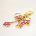 Louis Vuitton Key Holder Charm Porte Cles Paupille Red — view 2
