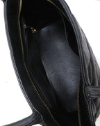 Chanel Quilted Reissue Tote Bag Black Caviar Leather — view 5