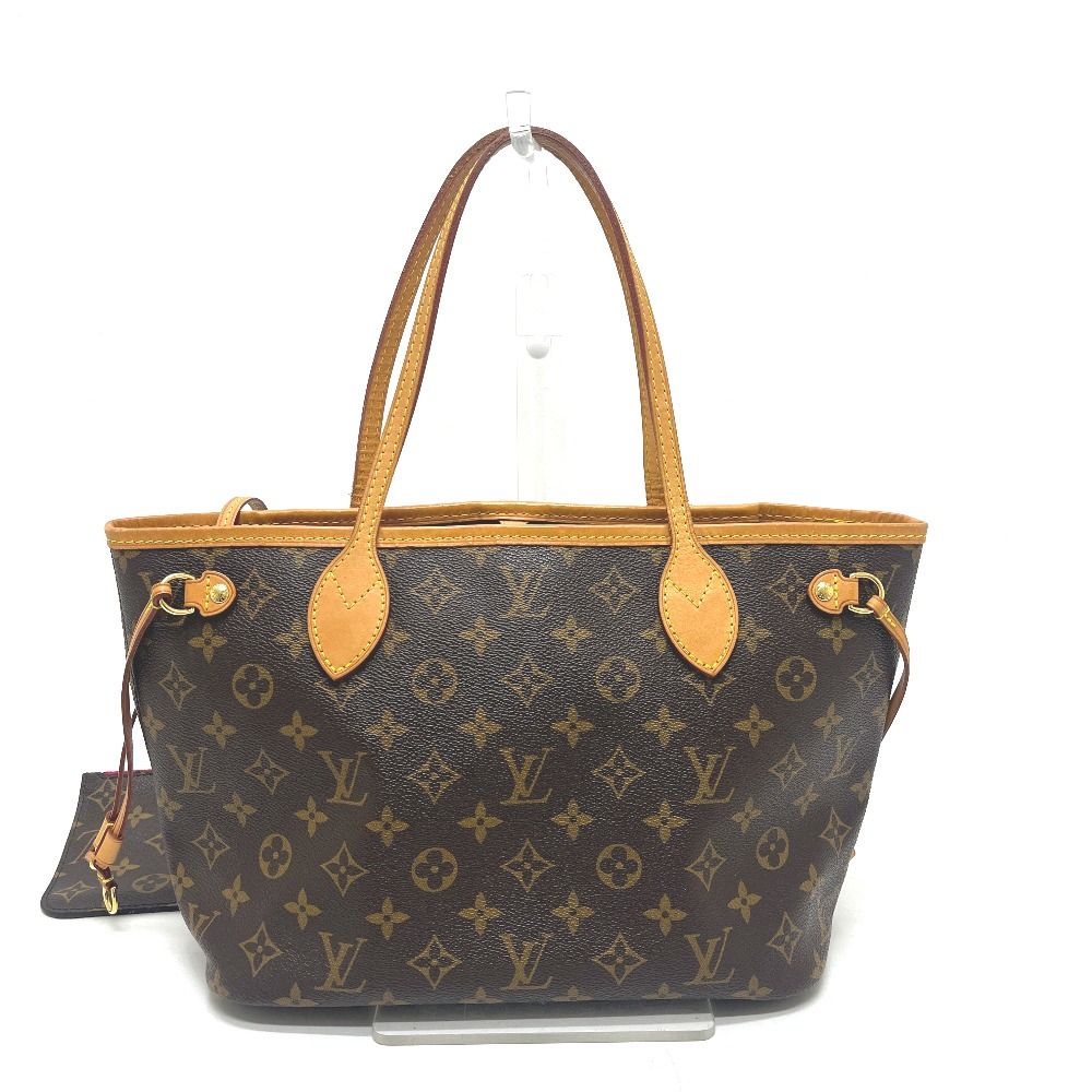 Louis Vuitton Tote Bag Neverfull PM Monogram Canvas Brown — view 2