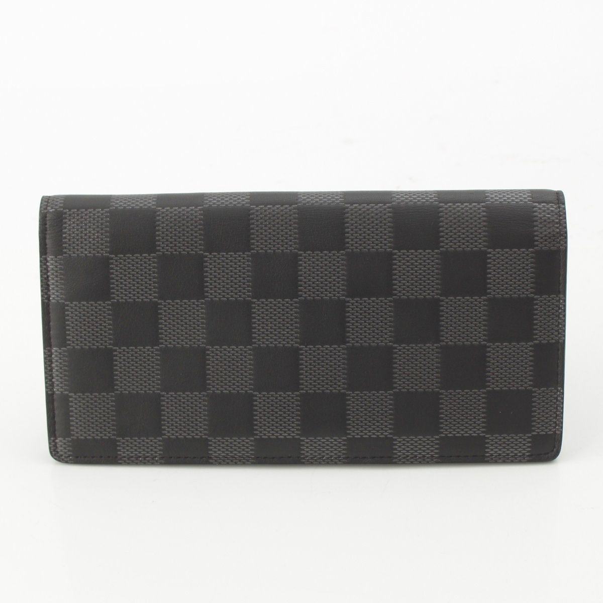 Louis Vuitton Portefeuille Plaza Damier Infini Leather Wallet Black — view 2
