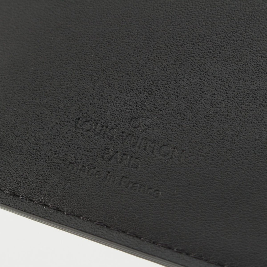 Louis Vuitton Portefeuille Plaza Damier Infini Leather Wallet Black — view 6