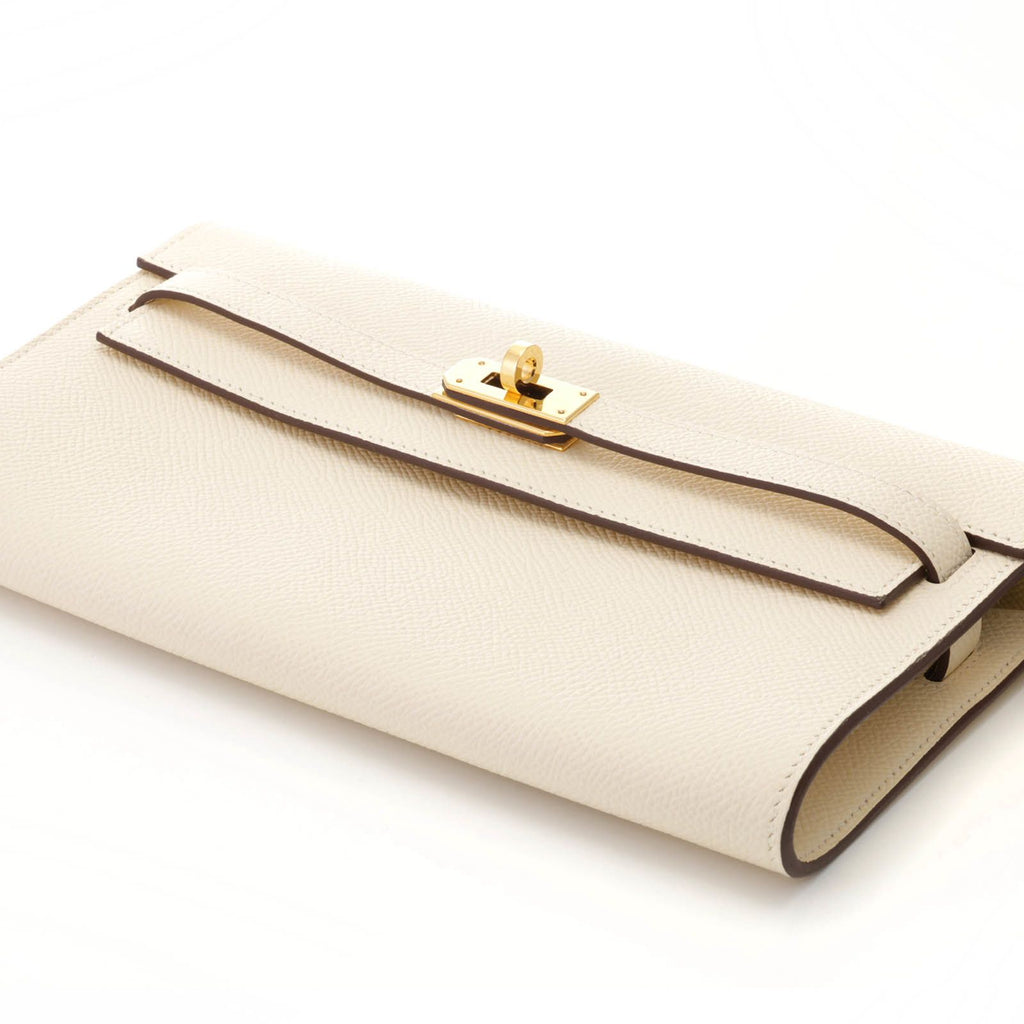 Hermes Kelly to Go Nata Jaune Poussin Shoulder Bag Veau Epsom — view 5