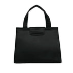 Celine Vintage Horse Carriage Logo Leather Tote Bag Black — view 3