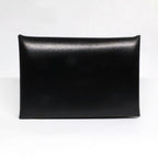 Hermes Calvi Box Calf Black Card Case — view 2
