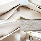 Louis Vuitton Capucines BB 2-Way Shoulder Bag Quartz Taurillon Leather White — view 7