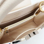 Louis Vuitton Capucines BB 2-Way Shoulder Bag Quartz Taurillon Leather White — view 6