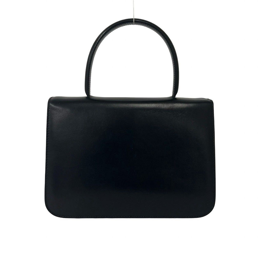 Celine Carriage Leather One Handbag Mini Tote Black — view 3