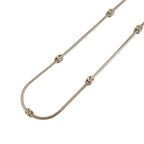Chanel Necklace Long CC Logo Gold — view 2