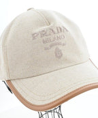 Prada Cap Hat Beige — view 3