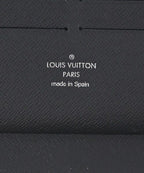 Louis Vuitton Monogram Eclipse Zippy Organizer NM Wallet Coin Purse — view 5