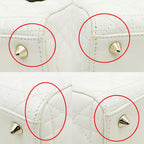 Dior Lady Dior MY ABC Small Shoulder Bag Ivory — view 6