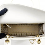 Dior Lady Dior MY ABC Small Shoulder Bag Ivory — view 7
