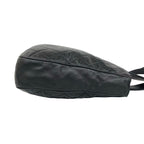 Chanel Quilted CC Logo Lambskin Tote Shoulder Bag Black — view 6