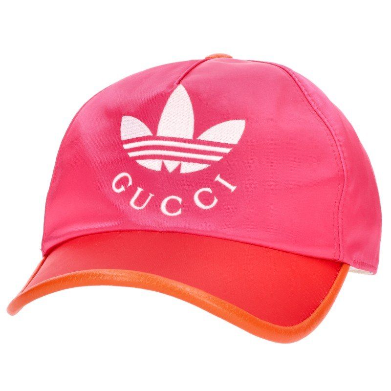 Gucci Adidas Double Name Satin Cap Hat