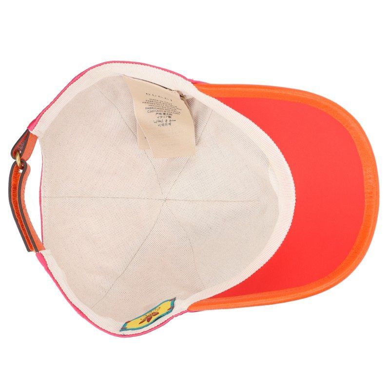 Gucci Adidas Double Name Satin Cap Hat — view 3